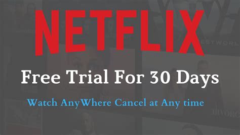 Netflix Free Trial Is Still Available