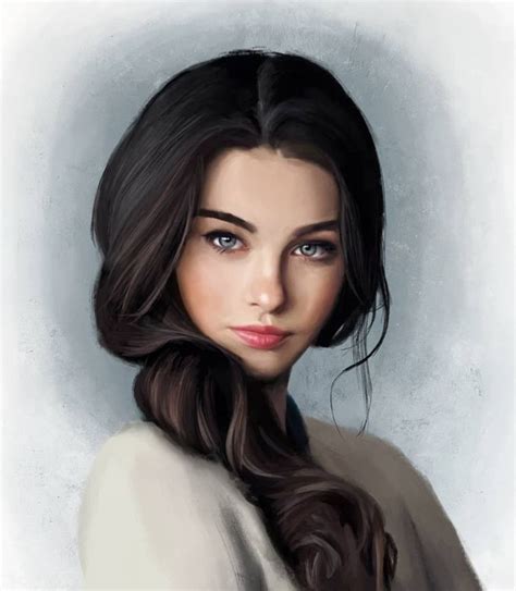Pin By 𝓙𝓮𝓼𝓾𝓼𝓲𝓽𝓪 𝓐𝓒 On Art And Painting Digital Portrait Digital Art