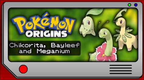 Pokemon Origins Chikorita Bayleef And Meganium Youtube