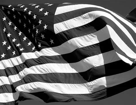 American Flag Black And White Pics Stock Photos Pictures And Royalty