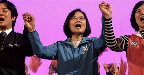 Tsai Ing Wen Wins Taiwan Election In Landslide Victory Defends