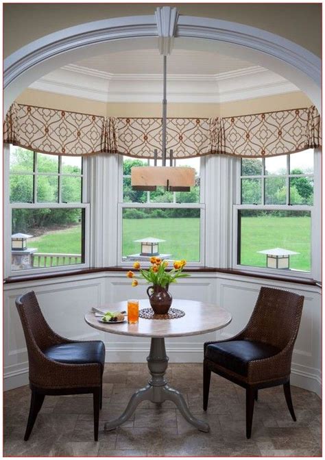 People should do some selections before using the information. Curtain Ideas For Kitchen Window Breakfast Nooks in 2020 | Bay window treatments, Kitchen window ...