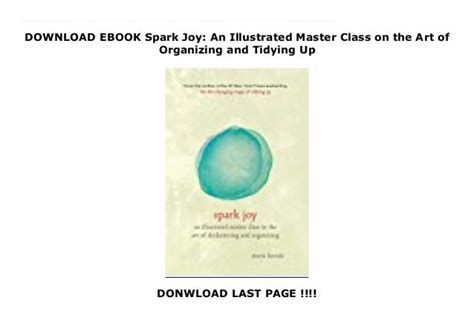 Download Ebook Spark Joy An Illustrated Master Class On The Art Of