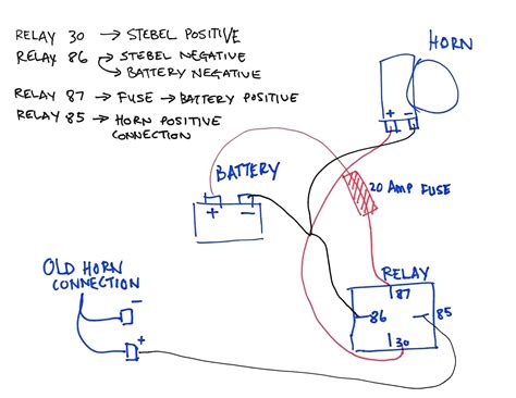 Basic Horn Wiring Diagram