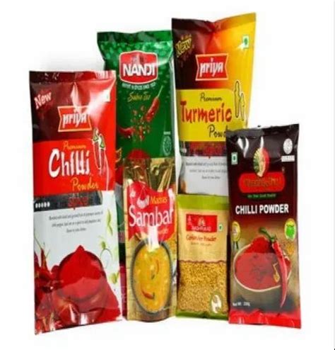 Plastic Spices Packaging Material Pouches At Rs 2piece In Bengaluru