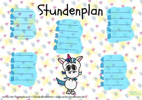 Zum schulbeginn haben wir hier schöne vorlagen für stundenpläne, die du für dich selbst oder mit deinen kindern gestalten, ausfüllen und drucken kannst. Stundenplan für Schulanfänger - HANDMADE Kultur