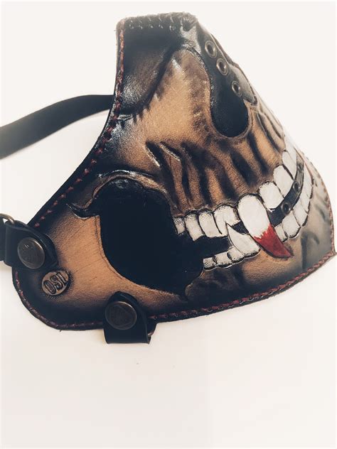 Skull Face Mask Protective Mask Motorcycle Mask Custom Etsy In 2020