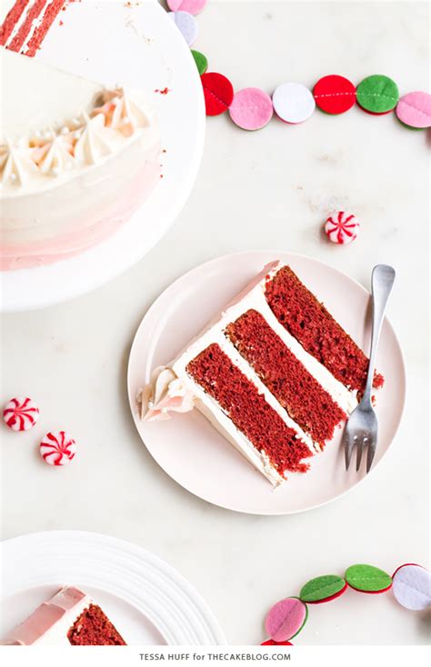 Peppermint Red Velvet Cake The Cake Blog