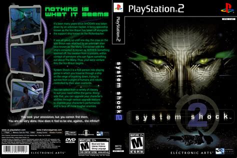 System Shock 2 Playstation 2 Box Art Cover By Allsparkcube