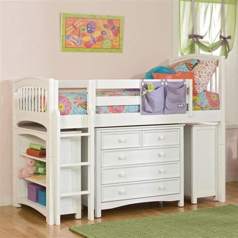 Windsor Low Loft White Traditional Kids Beds By Hayneedle