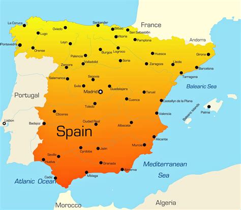 The Best 30 Spanien Karte Städte Bluedeas