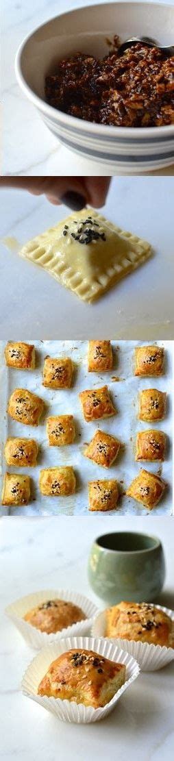 Use a large mixing bowl, take the cooked carrot and crush it between your fingers into the bowl, repeat with the swede and potato, and stir in the meat, peas and gravy. Chinese Pastry Roast Pork Puffs | Recipe | Diy food ...