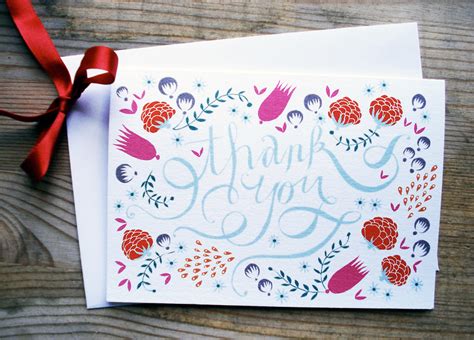 In our last blog post we have talked about more about printable postcard templates. A Hand-Lettered Thank You