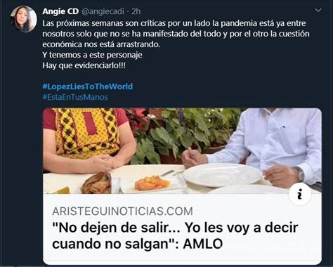 Lopezliestotheworld Por Omisi N De Amlo Ante Coronavirus En M Xico