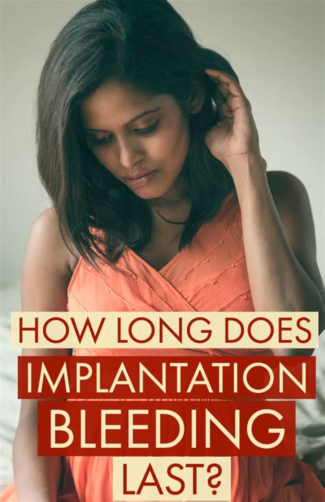 What Is Implantation Bleeding And How Long Can Spotting Last 2023