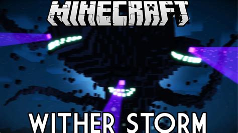 Membangkitkan Wither Storm Di Minecraft Youtube