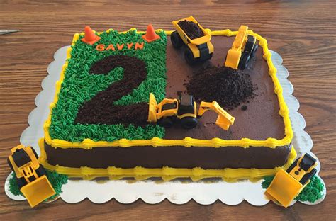Dump Truck Cake Construction Birthday Cake Boy Birthday Cake