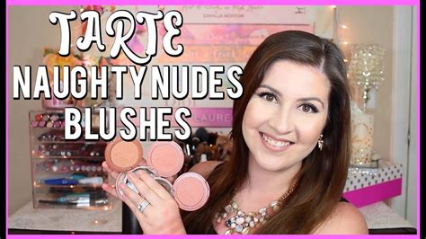 Tarte Naughty Nudes Amazonian Clay Blush Review Swatches My XXX Hot Girl