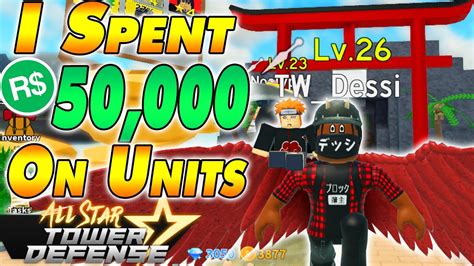 These new roblox all star tower defense codes will give gem rewards, each code rewarding different amount of gems, make sure to redeem them before they expire all star tower defense is a game with an anime twist added to it you can play it in two modes : NEW CODES I Spent 50,000 Robux on Units This ANIME Game Is So Addictive | All Star Tower ...