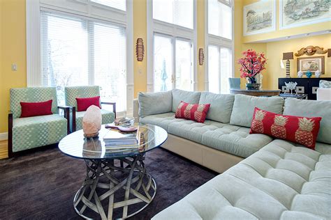 Living Room Contemporary Living Room St Louis By Sandk Interiors