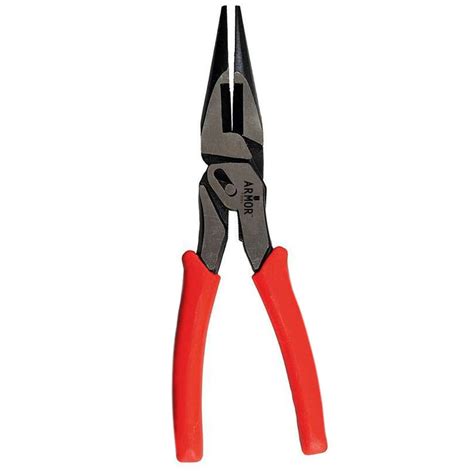 8 Maxforce Compound Leverage Needle Nose Cutting Pliers Armor Tool