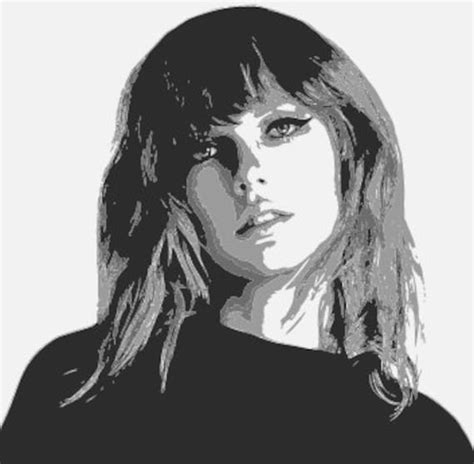 Taylor Swift Stencil