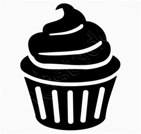 Download High Quality Cupcake Logo Black Transparent Png Images Art