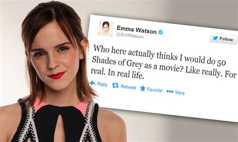 Emma Watson Rules Herself Out Of Playing Anastasia Steele In Fifty