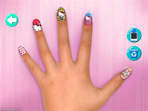 There are so many girls love hello kitty, so today we will introduce you a nail design game about hello kitty. Hello Kitty Nail Salon for Android - Download