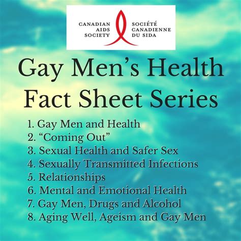 Gay Men S Fact Sheets Cas Scs