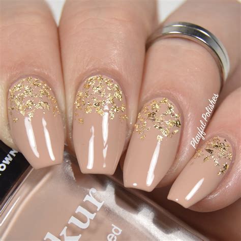Playful Polishes Simple Elegant New Years Nail Designs