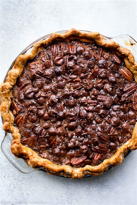 Learn how to temper chocolate with these pro tips and techniques. Dark Chocolate Pecan Pie | Sally's Baking Addiction
