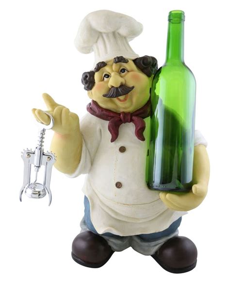 Wine Bodies Chef Bottle Holder With Cork Opener And Reviews Bar And Wine