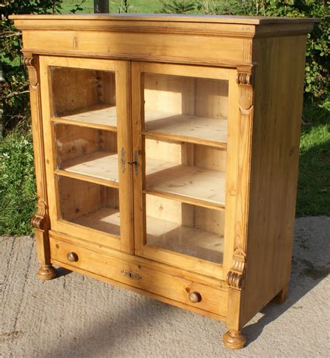 Shop pine cabinets and other pine case pieces and storage cabinets from top sellers around the world at 1stdibs. A Stunning East German Stripped Pine Glazed Bookcase ...
