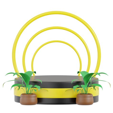 3d Isolated Podium And Perform Stage 10988651 Png