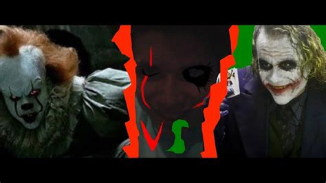 the joker vs pennywise it evil rap battles kronno zomber videoclipfan youtube