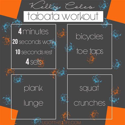 Beginner Tabata Workout For Beginners Workout Plan For Beginners