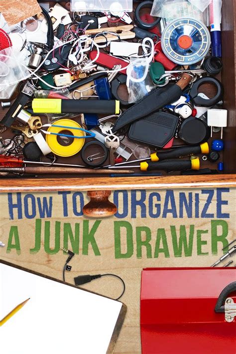 conquer your junk drawer in 25 minutes junk drawer junk drawer organizing junk drawers