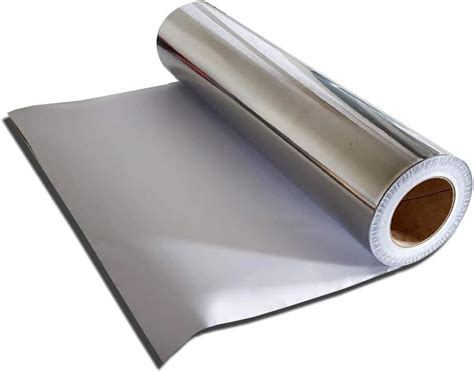 Self Adhesive Aluminium Foil 550 Mm 50 Metre Roll Uk Diy