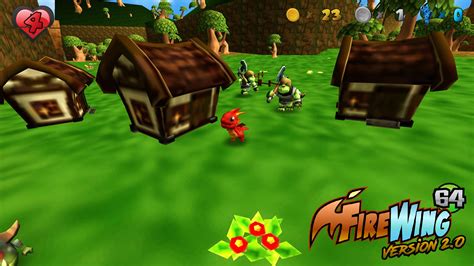 Explore Collect And Play Minigames In 3d Platformer Firewing 64