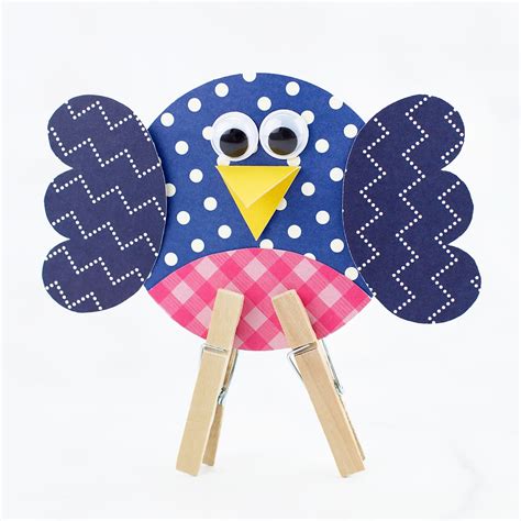 How To Make An Easy And Fun Paper Bird Craft