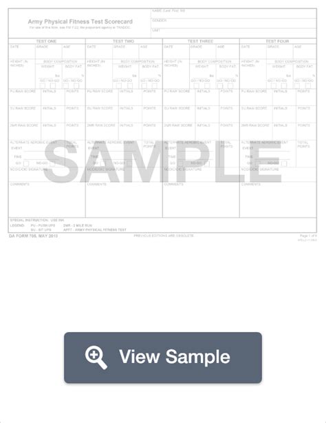 Fillable Da Form 705 Pdf And Word Samples Formswift