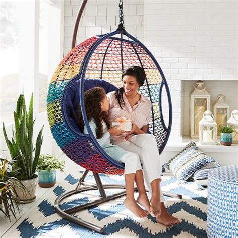 Swingasan Rainbow Ombre Hanging Chair Pier 1 Hanging Chair