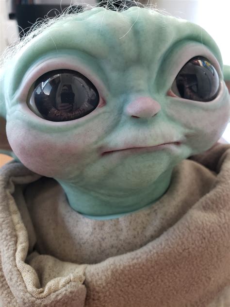 The Child Baby Yoda Life Size Figure By Sideshow Collectibles Has Arrived