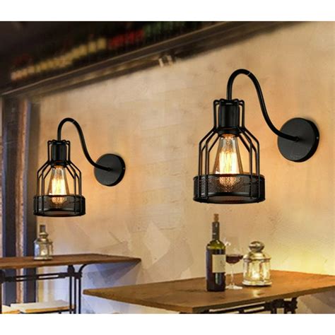 Industrial Swing Arm Wall Lights Sconce Lamps Fixture Gooseneck Wall