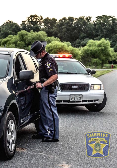 Deputy First Class (DFC) R. Helmer with the Caroline County Sheriff's