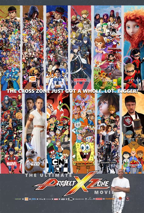 The Ultimate Project X Zone Movie Poster By Awesomeokingguy On Deviantart