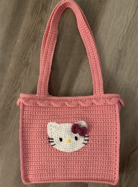 Just Finished Free Handing This Sweet Hello Kitty Tote Bag It Turned