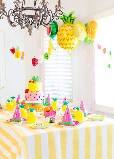 Two Tti Fruity Birthday Party Blakely Turns 2 Fruit Birthday Party