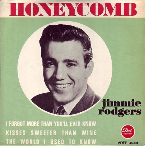 Jimmie Rodgers Honeycomb 1965 Vinyl Discogs